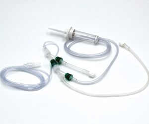 Hose system with suction function and drip chamber 317083-000