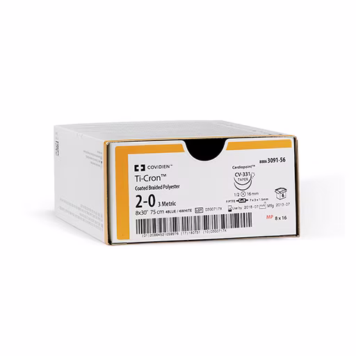 Ti-Cron™ Braided Polyester Sutures